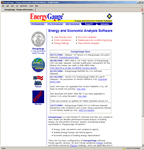 Picture of EnergyGauge site.