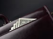 Picture of a briefcase with money.
