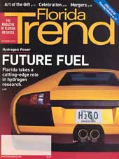 Florida Trend magazine November 2005 cover -- Hydrogen Power Future Fuel