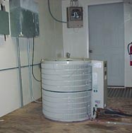 photo of air conditioning unit in lab