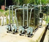 Picture of a Pollution control unit installation at Navy site.